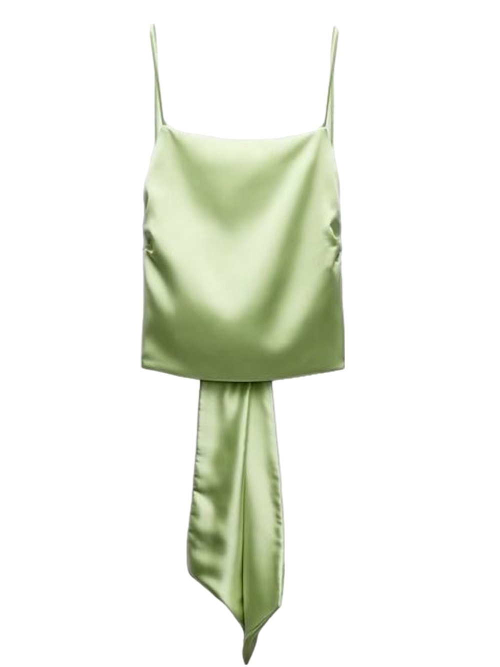 Zara Satin Backless Cami